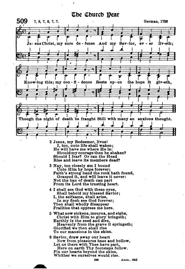 The Lutheran Hymnary page 645