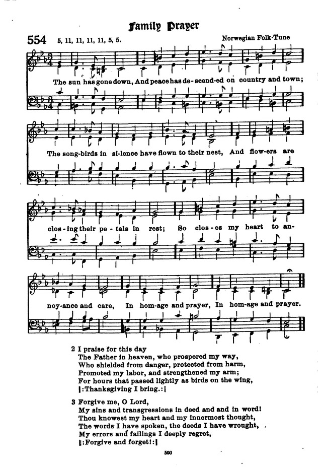 The Lutheran Hymnary page 689