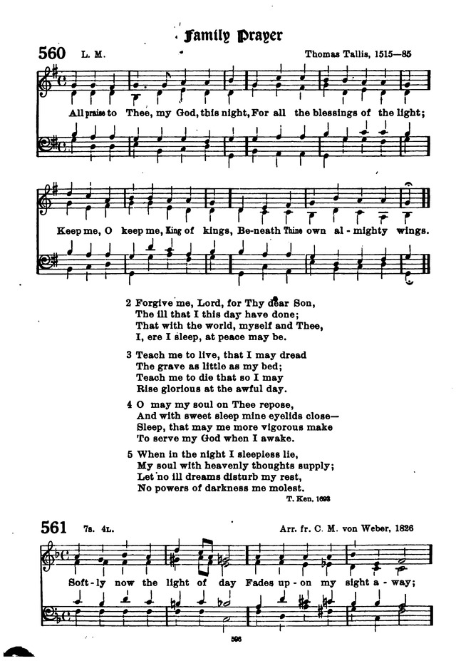 The Lutheran Hymnary page 695