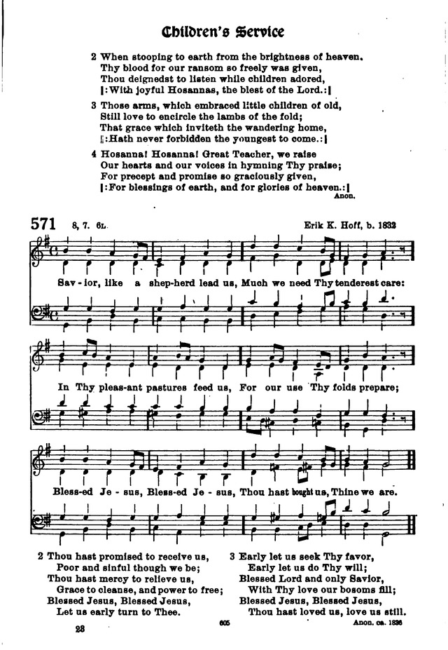 The Lutheran Hymnary page 704