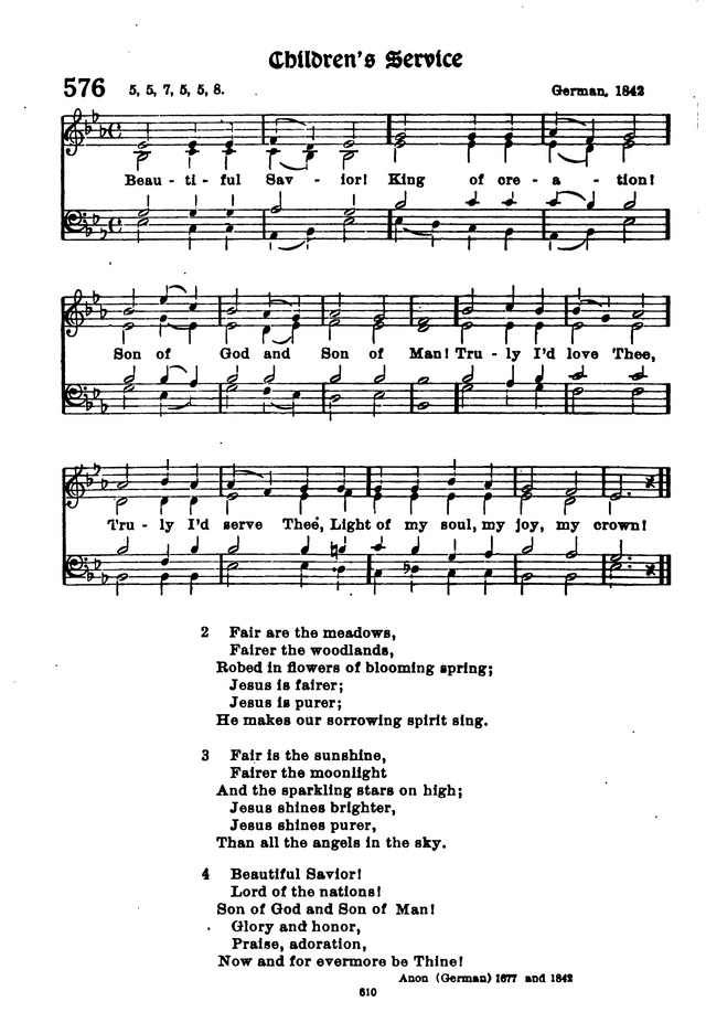 The Lutheran Hymnary page 709