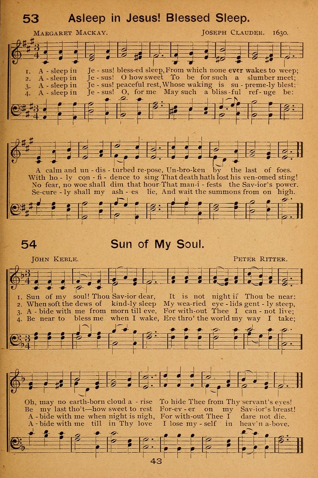 Lutheran Hymnal for the Sunday School page 43