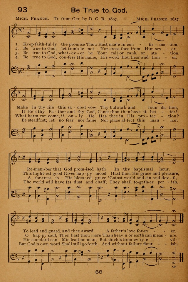 Lutheran Hymnal for the Sunday School page 68