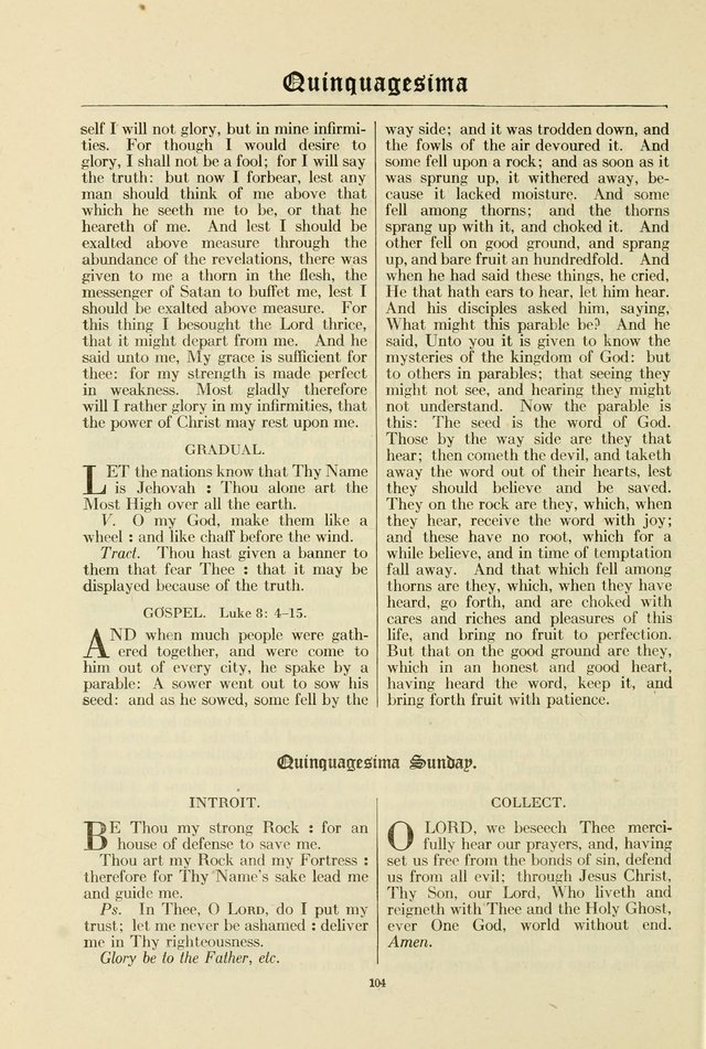 Common Service Book of the Lutheran Church page 109