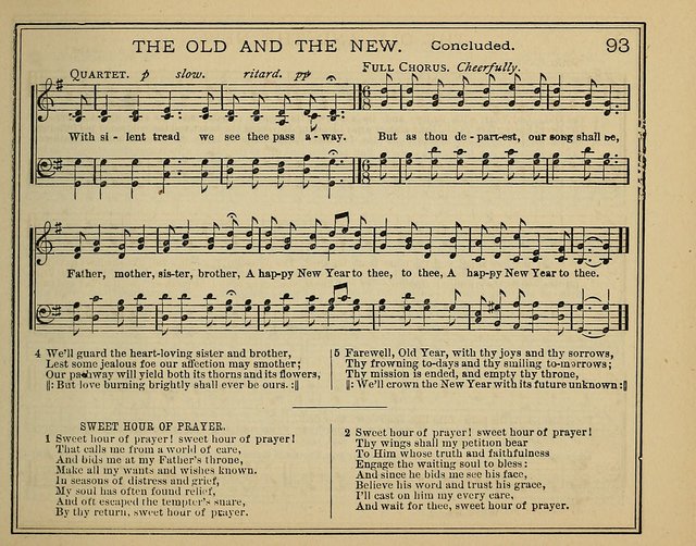 Light and Life: a collection of new hymns and tunes for sunday schools, prayer meetings, praise meetings and revival meetings page 93