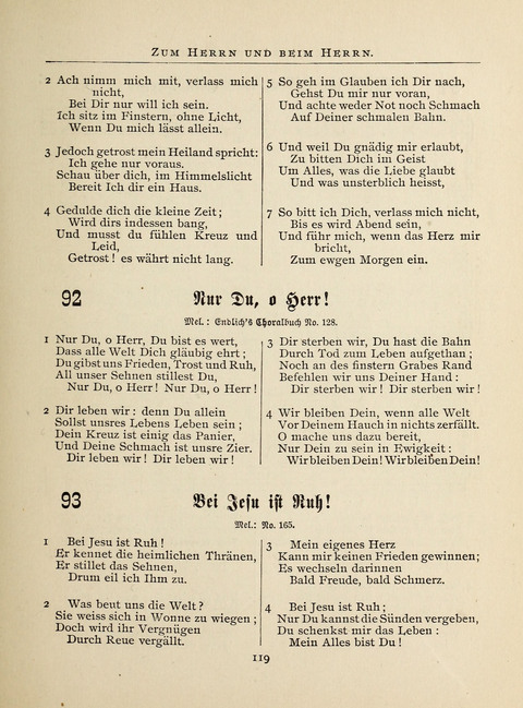 Liederlust: Altes und Neues für Muntere Sänger in Kirche, Schule und Haus page 119