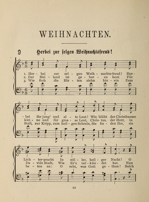 Liederlust: Altes und Neues für Muntere Sänger in Kirche, Schule und Haus page 12