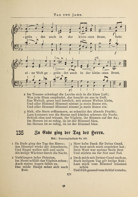 Liederlust: Altes und Neues für Muntere Sänger in Kirche, Schule und Haus page 171