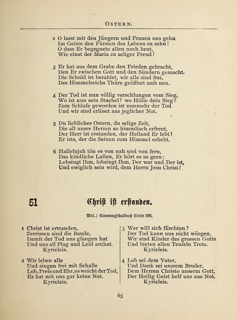 Liederlust: Altes und Neues für Muntere Sänger in Kirche, Schule und Haus page 65