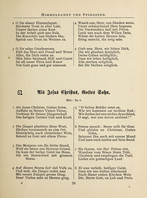 Liederlust: Altes und Neues für Muntere Sänger in Kirche, Schule und Haus page 79