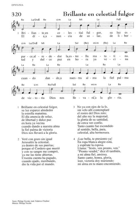 Libro de Liturgia y Cántico page 318