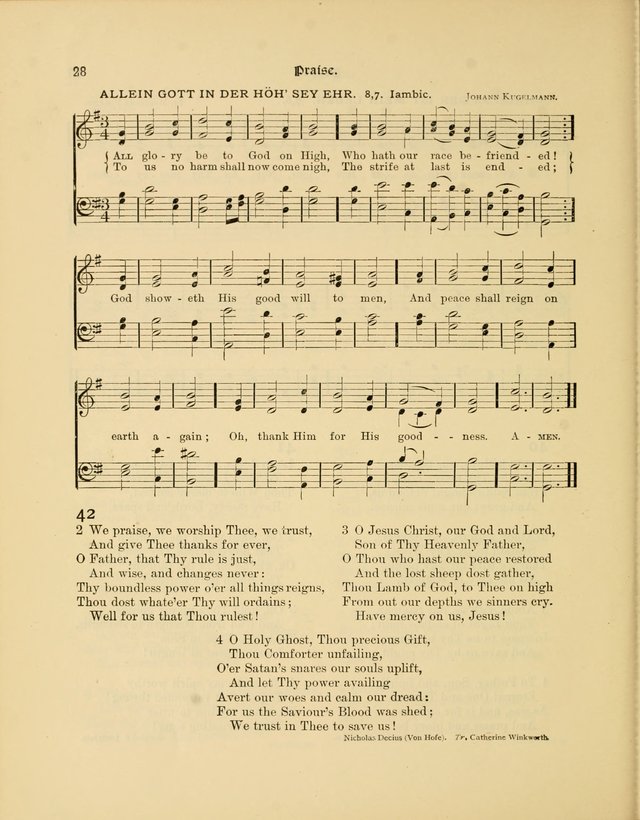 Luther League Hymnal page 43