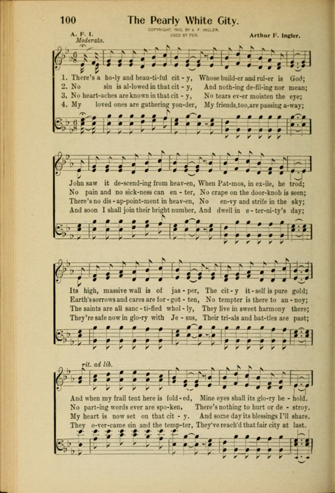 Light and Life Songs No. 2 page 100