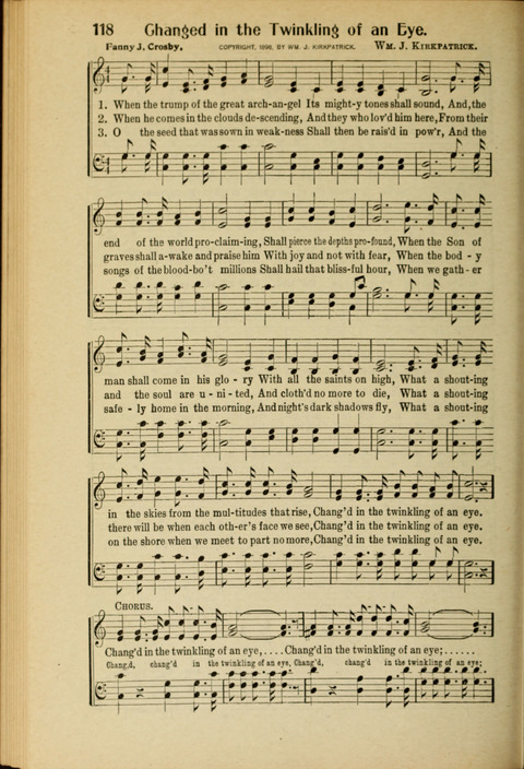 Light and Life Songs No. 2 page 118