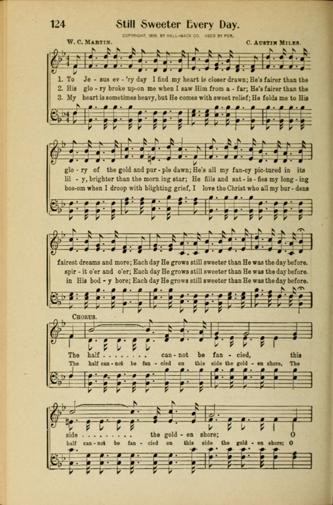 Light and Life Songs No. 2 page 124