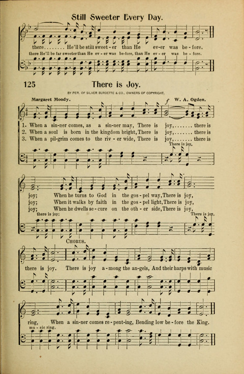 Light and Life Songs No. 2 page 125