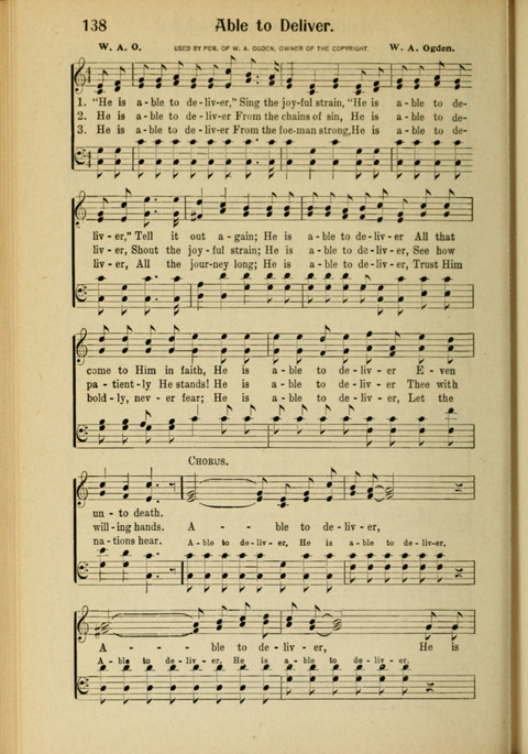 Light and Life Songs No. 2 page 138