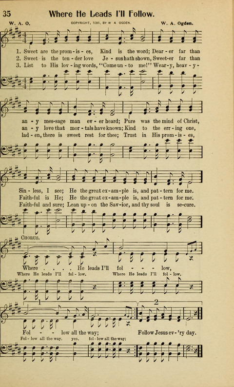 Light and Life Songs No. 2 page 35