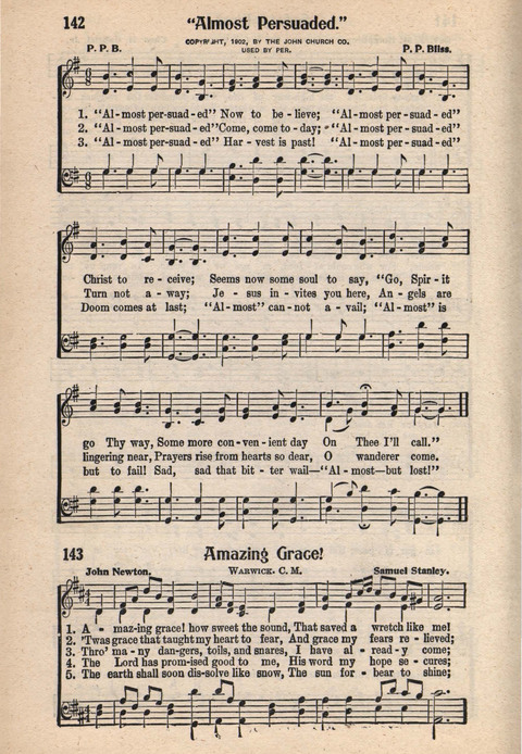 Light and Life Songs No. 3 page 142