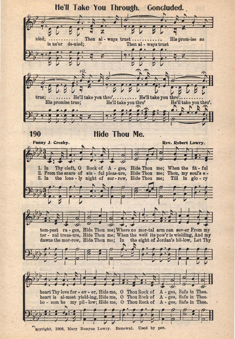 Light and Life Songs No. 3 page 175