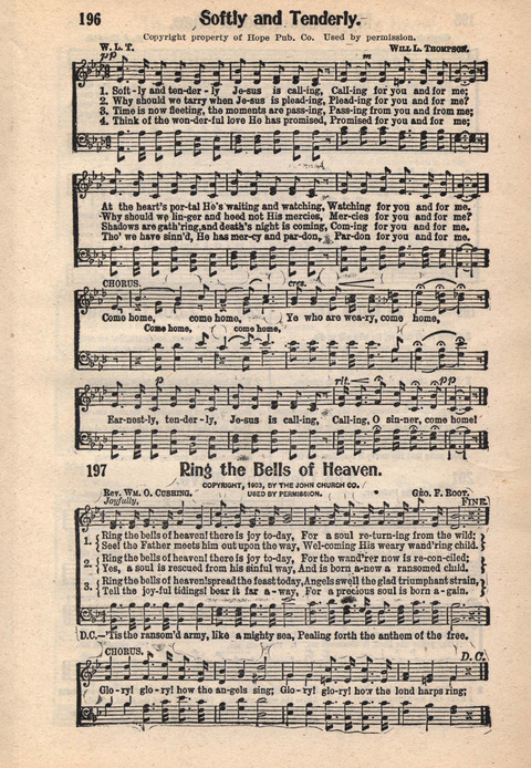 Light and Life Songs No. 3 page 179