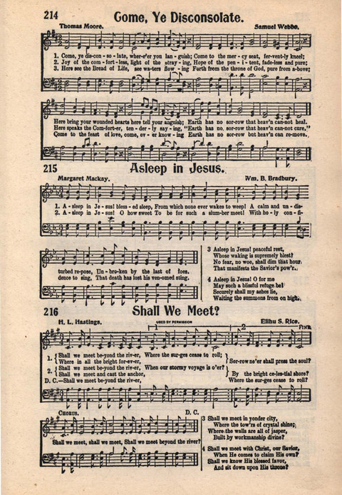 Light and Life Songs No. 3 page 185