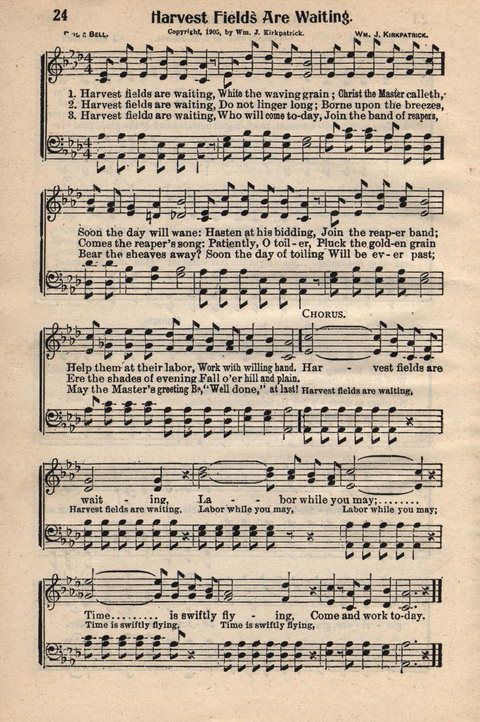 Light and Life Songs No. 3 page 24