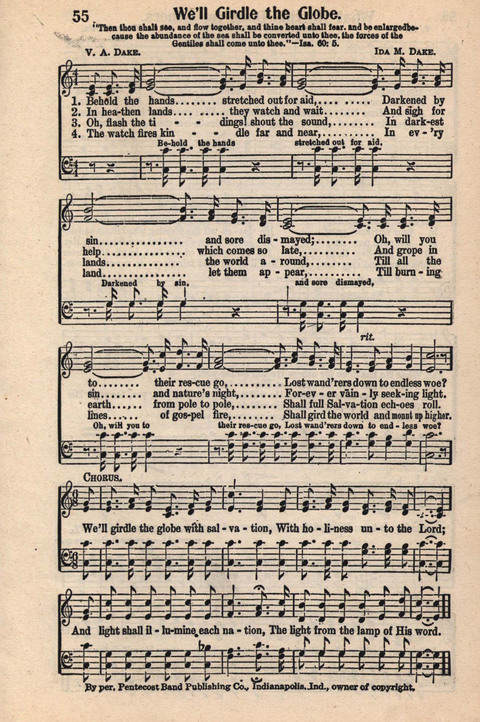 Light and Life Songs No. 3 page 55