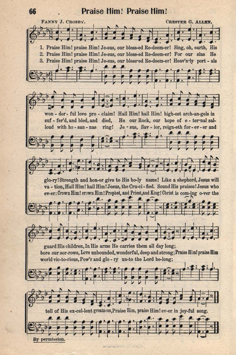 Light and Life Songs No. 3 page 66