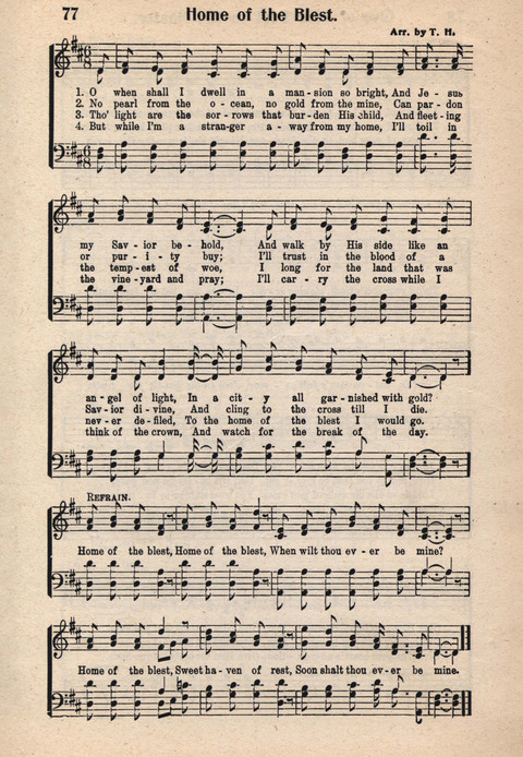 Light and Life Songs No. 3 page 77