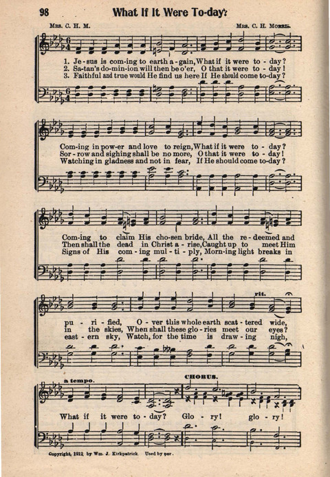 Light and Life Songs No. 3 page 98