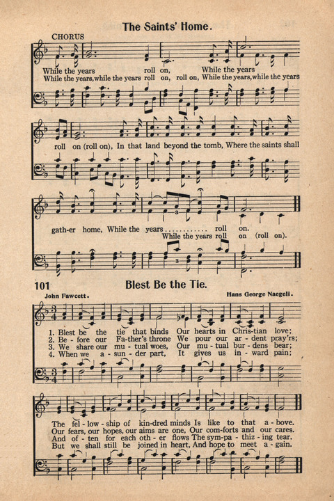 Light and Life Songs No. 4 page 101