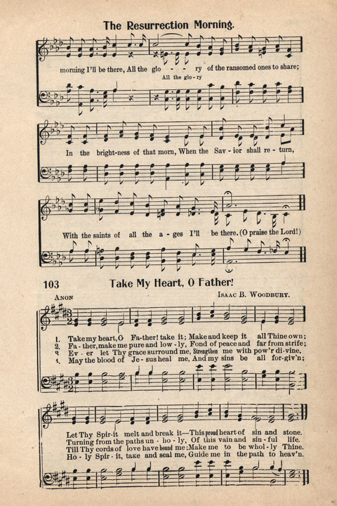 Light and Life Songs No. 4 page 103