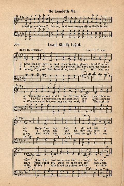 Light and Life Songs No. 4 page 109