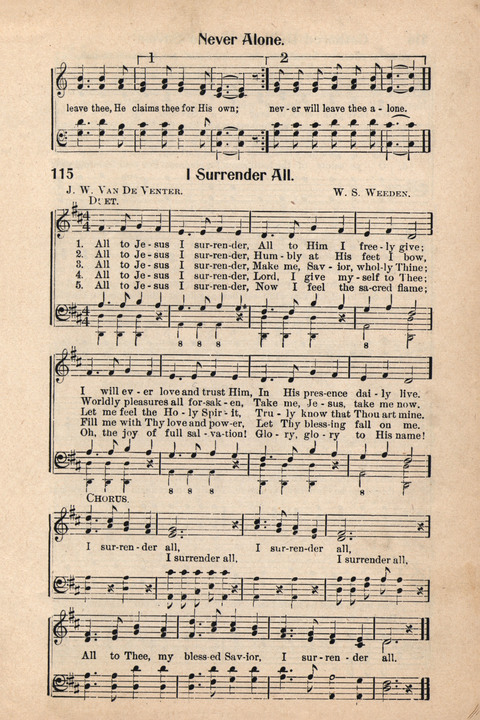 Light and Life Songs No. 4 page 115