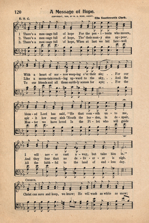 Light and Life Songs No. 4 page 120