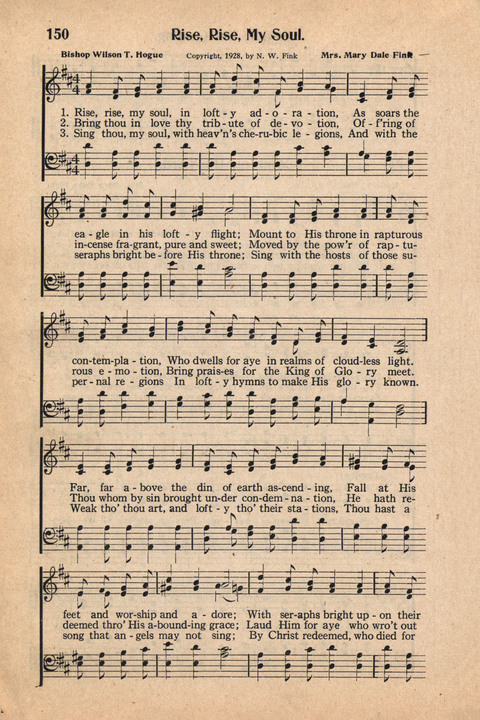 Light and Life Songs No. 4 page 150