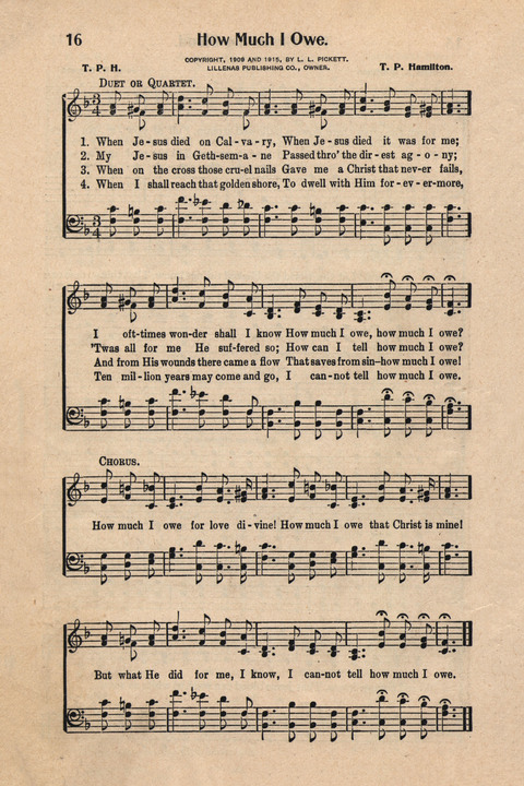 Light and Life Songs No. 4 page 16