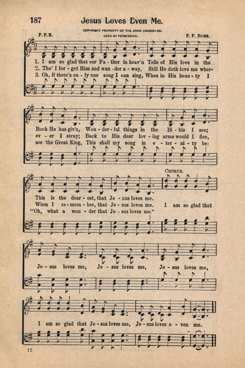 Light and Life Songs No. 4 page 178