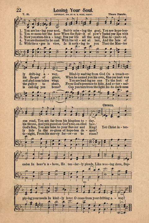 Light and Life Songs No. 4 page 22