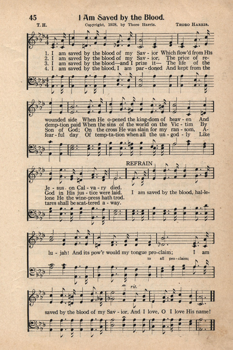 Light and Life Songs No. 4 page 45