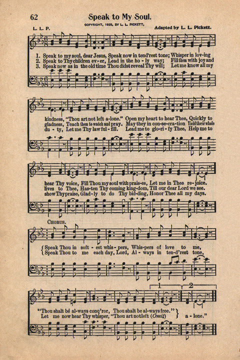 Light and Life Songs No. 4 page 62