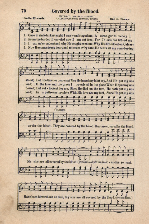 Light and Life Songs No. 4 page 70