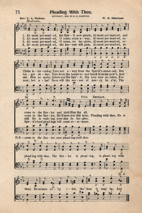 Light and Life Songs No. 4 page 75