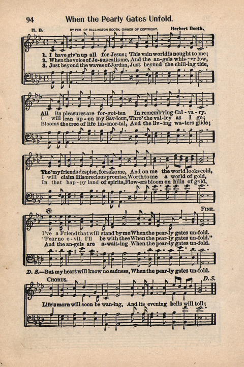 Light and Life Songs No. 4 page 94