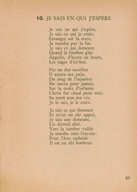 Lieder für die Mennonitische Weltkonferenz=Songs for the Mennonite World Conferene=Cantiques pour la Conférence Mennonite Mondiale=Gezangen voor het Doopsgezinde Wereldcongres page 59