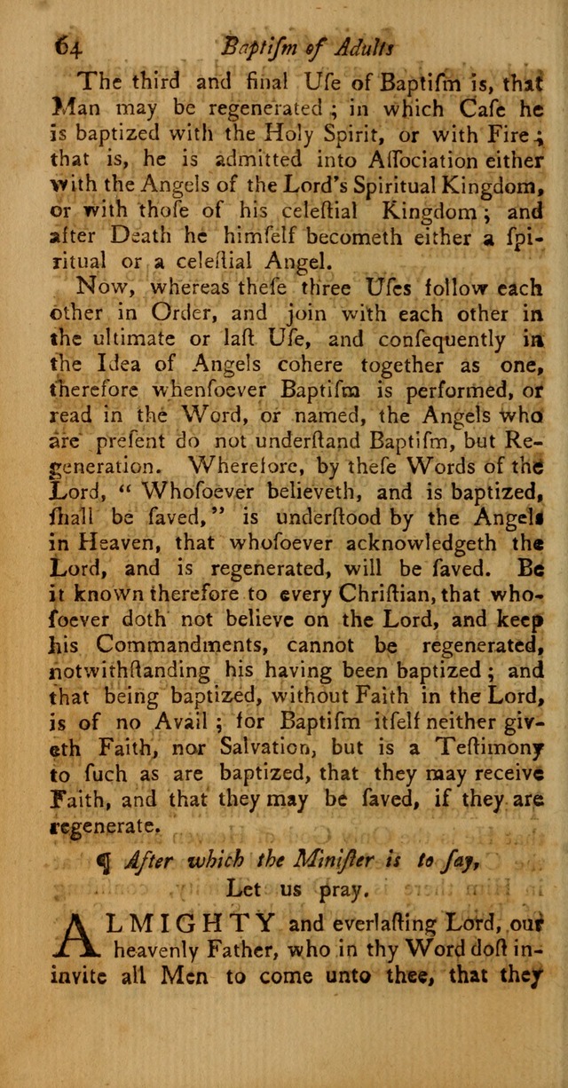 The Liturgy of the New Church: signified by the New Jerusalem in the Revelation...(4th ed.) page 62