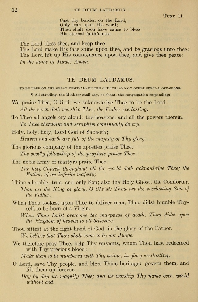 The Liturgy and the Offices of Worship and Hymns of the American Province of the Unitas Fratrum, or the Moravian Church page 12