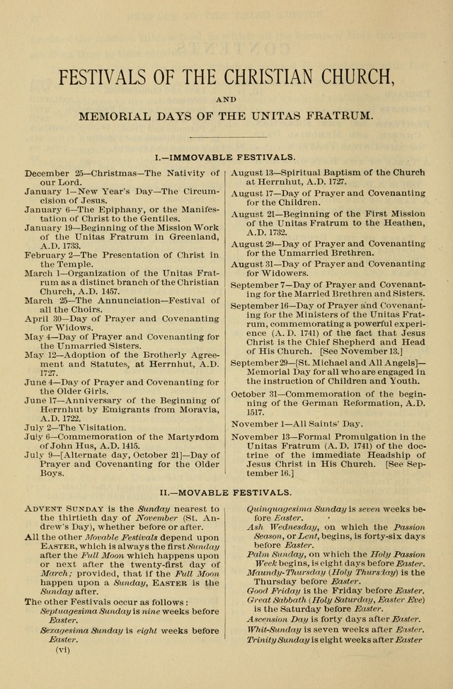 The Liturgy and the Offices of Worship and Hymns of the American Province of the Unitas Fratrum, or the Moravian Church page 126