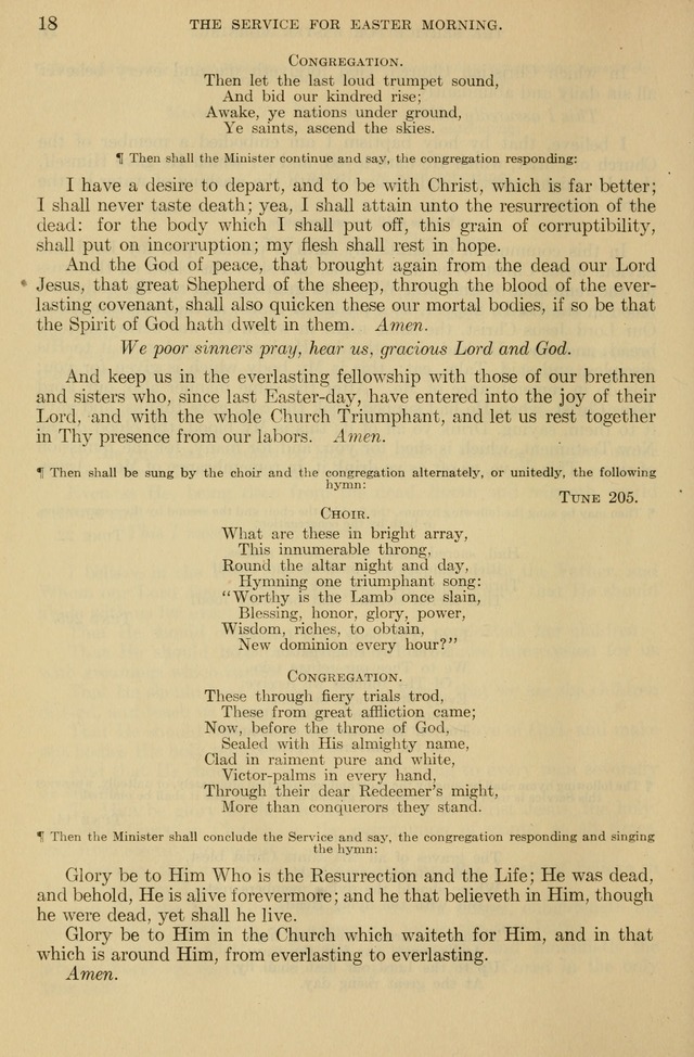 The Liturgy and the Offices of Worship and Hymns of the American Province of the Unitas Fratrum, or the Moravian Church page 18